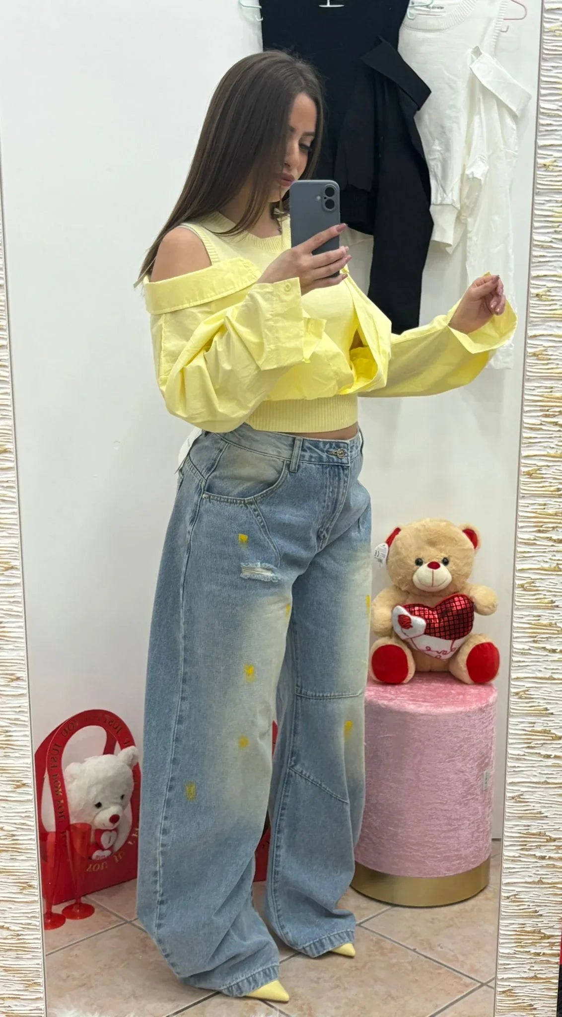 Denim pant - R7 Maison