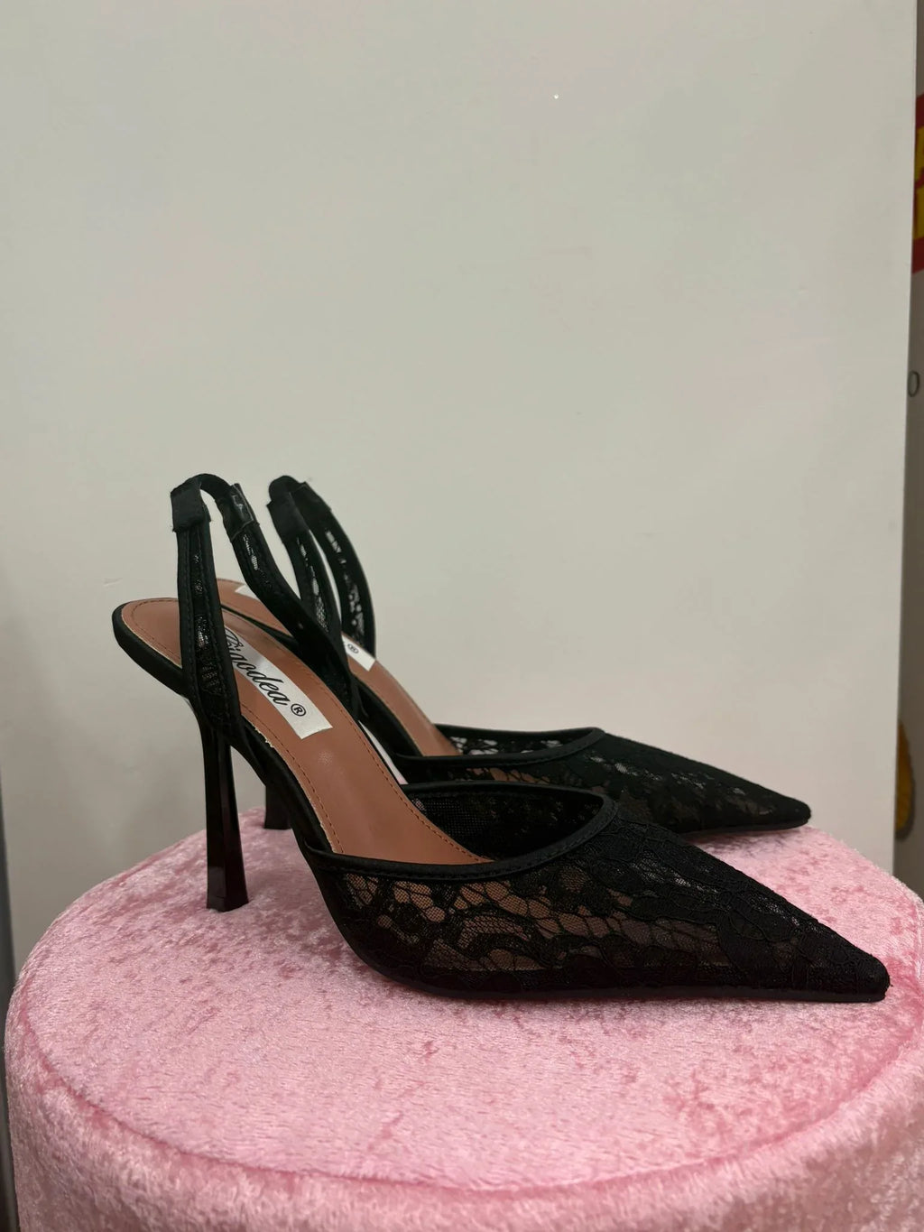 Décolleté pizzo nero - R7 Maison