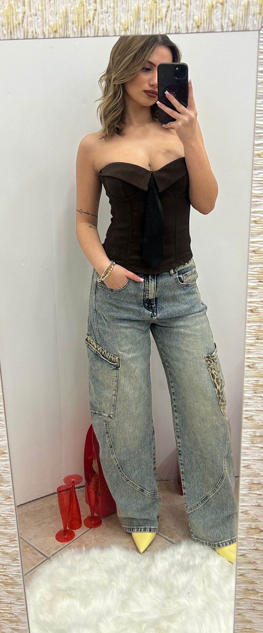 Corsetto cravatta